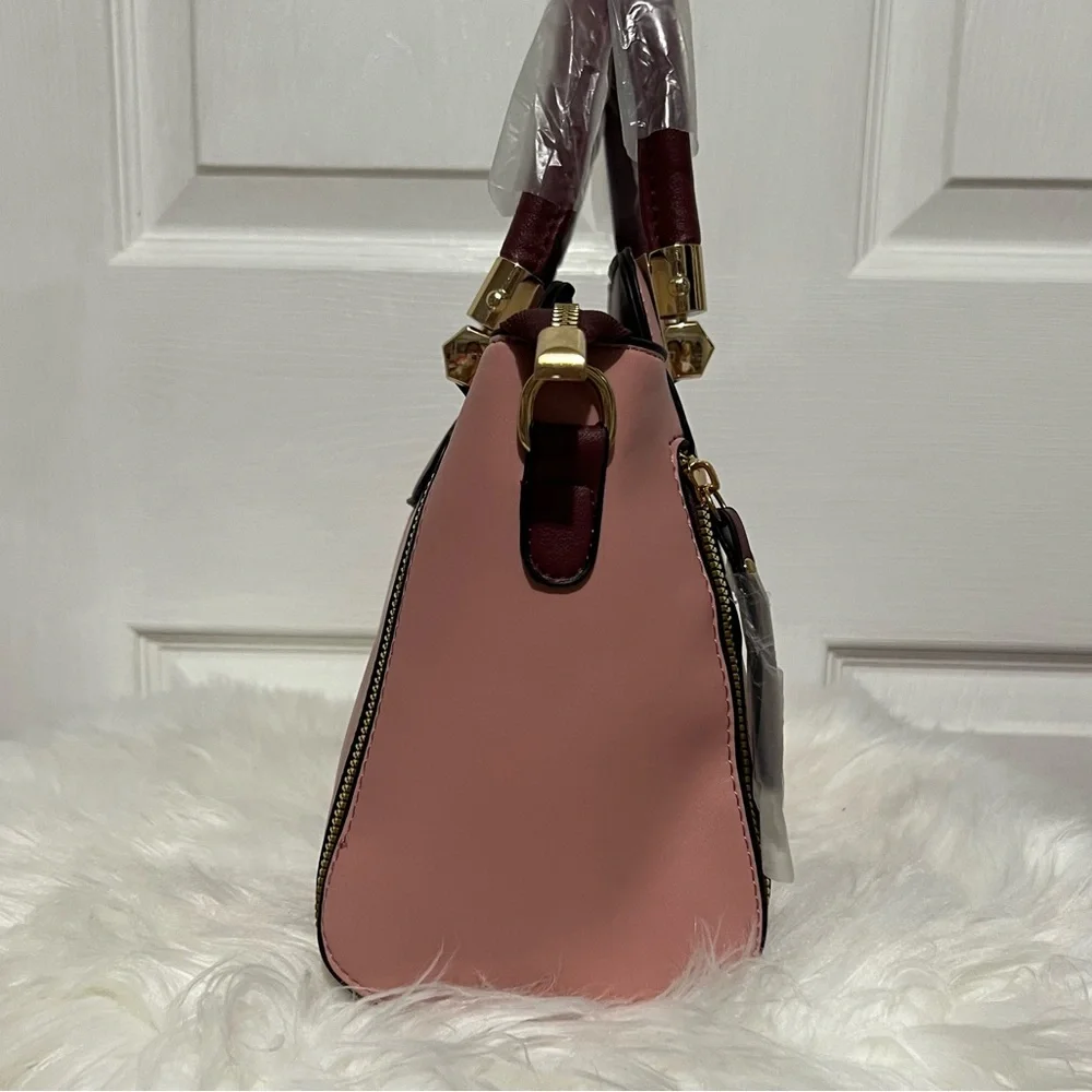 💗 *NEW* Pink‎ and Burgundy Women's Handbag